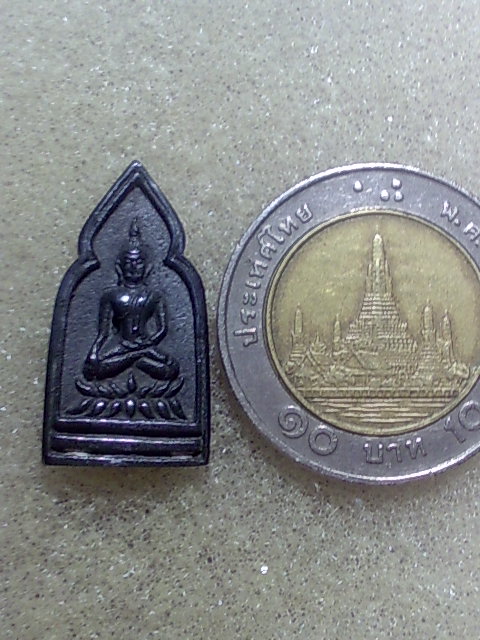 พระหล่อพิมพ์ซุ้มประตู ลป หยอด วัดแก้วเจริญ 