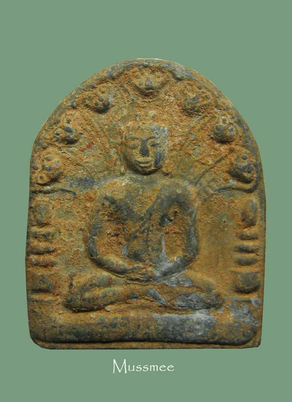 พระนาคปรกสุริยมุณี หลวงพ่ออั้น วัดพระญาติ (ศิตย์ หลวงพ่อกลั้น วัดพระญาติ) สร้างประมาณปี 2473 พระสวย