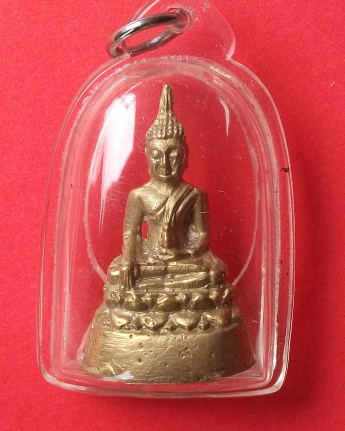 พระพุทธรูปหล่อโบราณ หลวงปู่บุญหลาย อัคคจิตโต วัดโนนทรายทอง จ.อำนาจเจริญ รุ่นแรก หายาก