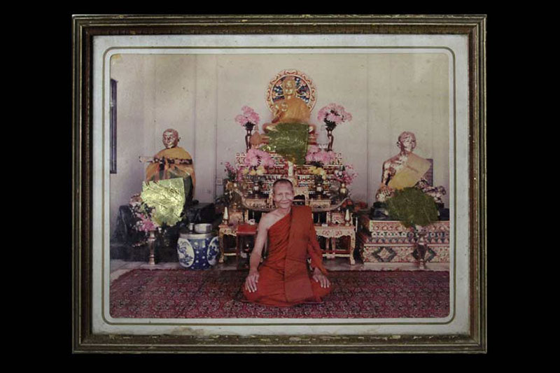 รูปถ่ายพระครูภาวนาวิสุทธิ์ หลวงพ่อจรัญ วัดอัมพวัน สิงห์บุรี