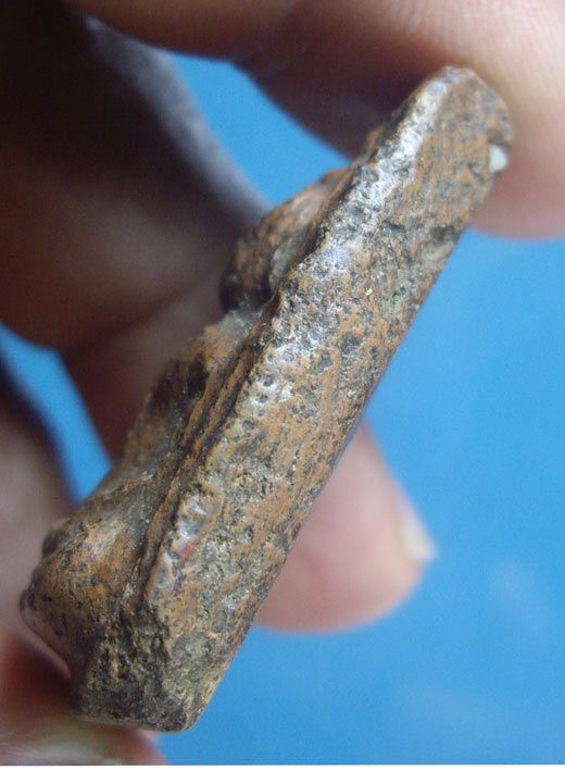 พระขุนแผนบ้านกร่าง พรายคู่ตัดเดี่ยว พิมพ์หน้ายักษ์  สุพรรณบุรี เนื้อหาจัดจาน แท้ตาเปล่า ดูง่าย..