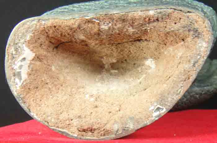 พระบูชาปางนาคปรก เนื้อโลหะรมสนิมเขียว งานฝีมือพุทธศิลป์ประณีตสวยงามมาก ขนาดหน้าตัก 5 นิ้ว ความสูง ๑๐