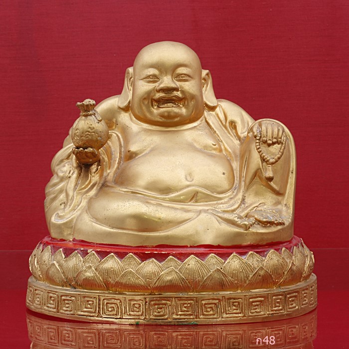 พระบูชาพระสังฆจาย วัดพระปฐมเจดีย์ พุทธสมาคมจัดสร้าง ปี 2537 หน้าตัก 9 นิ้ว