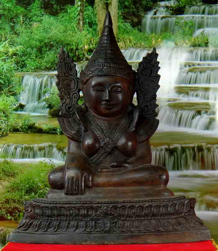 ***พระมหามัยมุนี ของฝากจากพม่า พระมหามัยมุนีทรงเครื่อง พระประจำเมืองพม่า ***พระมหามัยมุนี ของฝากจากพ