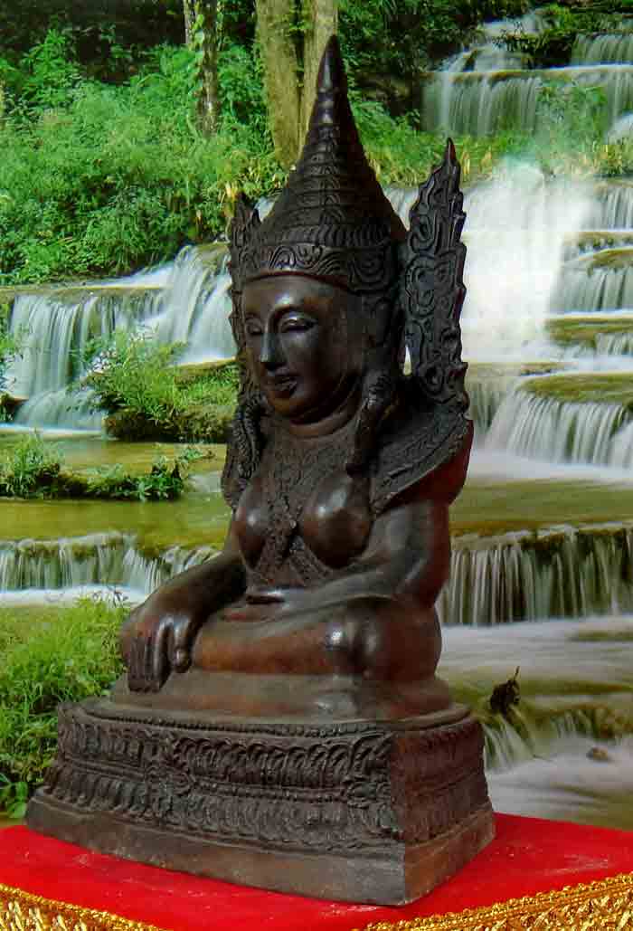 ***พระมหามัยมุนี ของฝากจากพม่า พระมหามัยมุนีทรงเครื่อง พระประจำเมืองพม่า ***พระมหามัยมุนี ของฝากจากพ