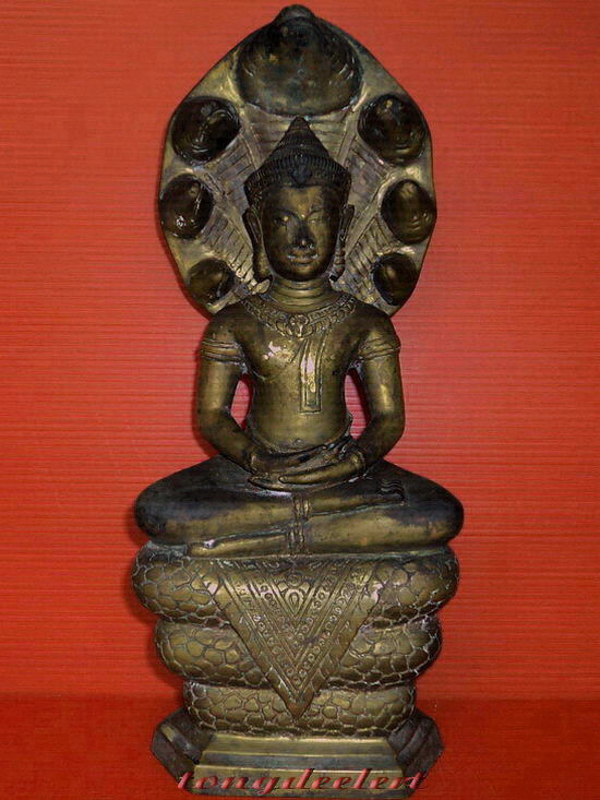 พระบูชาปางนาคปรก หลวงพ่อนาค วัดดอนลาน จ.อยุธยา สวยมากค่ะ