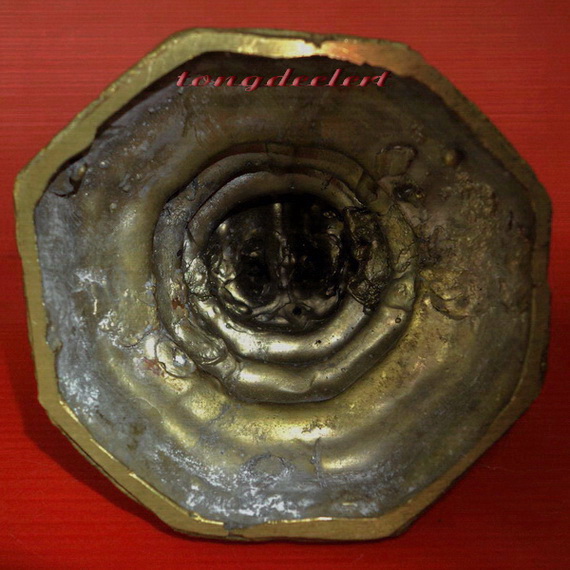 พระบูชาหลวงพ่อสัมฤทธิ์ วัดนาโคก จ.สมุทรสาคร ทรงเทริดปางห้ามญาติ สวยมากค่ะ