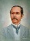 ภาพวาดสีน้ำมัน รัชกาลที่ ๕ King Chulalongkorn Rama V งานเพ้นท์บนเฟรมผ้าใบ canvas ขนาด 35 x 45 cm.