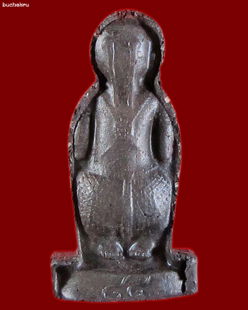 พี่กุมารพ่วงเพชร พิมพ์เล็ก รุ่นรวยมหาเศรษฐี เนื้อปฐวีธาตุ สีดำ หลวงปู่หงษ์ พรหมปัญโญ 