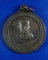 เหรียญกลมรูปเหมือนหลวงพ่อเกษม เขมโก รุ่น ศาลากลาง ปี 2517