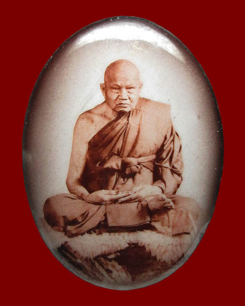 ล็อกเก็ตหลวงปู่ทิม วัดพระขาว จ.พระนครศรีอยุธยา หลังอุดผงพุทธคุณ ฝังตะกรุดทอง-เงิน พิเศษรอยจารหลวงปู่