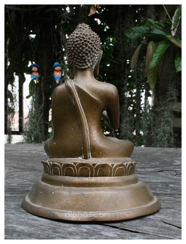 สวย***พระบูชาปางสนเข็ม วัดเวฬุราชิน กรุงเทพ พศ.2497***