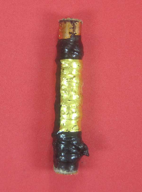  ตะกรุดชนะมารปราบมาร อุดปรอท หลวงปู่คำบุ คุตฺตจิตฺโต วัดกุดชมภู จ.อุบลราชธานี ปี๕๓ หมายเลข 306