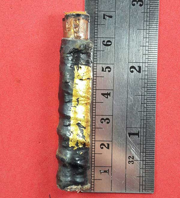 ตะกรุดชนะมารปราบมาร อุดปรอท หลวงปู่คำบุ คุตฺตจิตฺโต วัดกุดชมภู จ.อุบลราชธานี ปี๕๓ หมายเลข 460 แชมป์ส