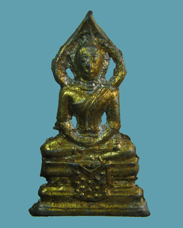 พระปรุหนังเดี่ยว กรุวัดกลางตลาดพลู