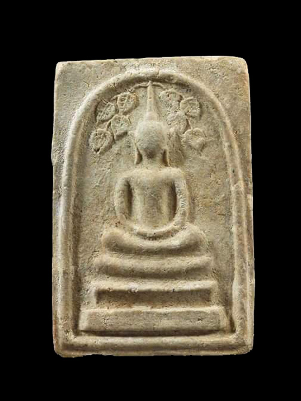 พระสมเด็จปรกโพธิ์ หลวงพ่อเกษม ปี พ.ศ. 2516 สำนักสุสานไตรลักษณ์ อ.เมือง จ.ลำปาง