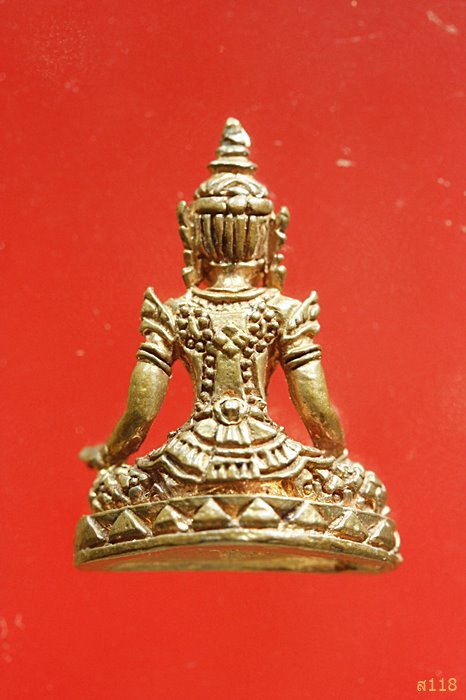รูปหล่อพระพุทธทรงเครื่่องไม่ทราบที่