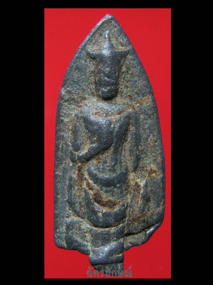 พระยืนประทานพรชินเงิน อยุธยา