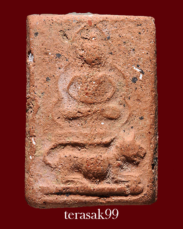 หลวงพ่อผาด กรุวัดดงตาล ขี่เสือ สวยผงเดิมๆ (3)