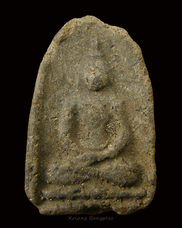 พระกรุวัดบางสะแกนอก พิมพ์กลีบบัว เนื้อดิน กทม. (14)