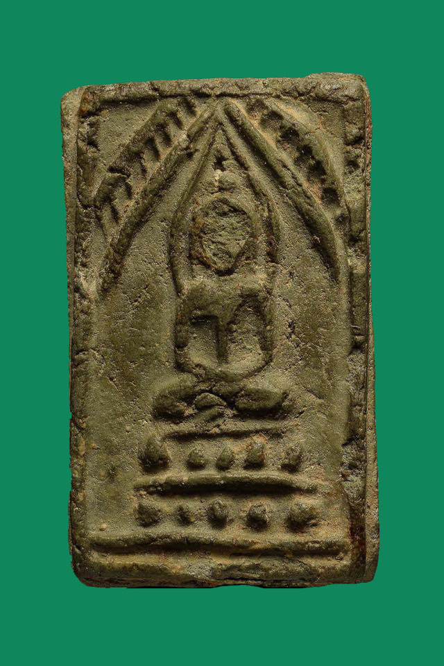 พระผงกรุวัดนก พิมพ์ใหญ่ฐานบัว2ชั้น ยุคแรก จ.อ่างทอง   