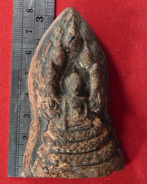   พระโคนสมออยุธยา องค์นี้เนื้อดินพิมพ์ นาคปรก