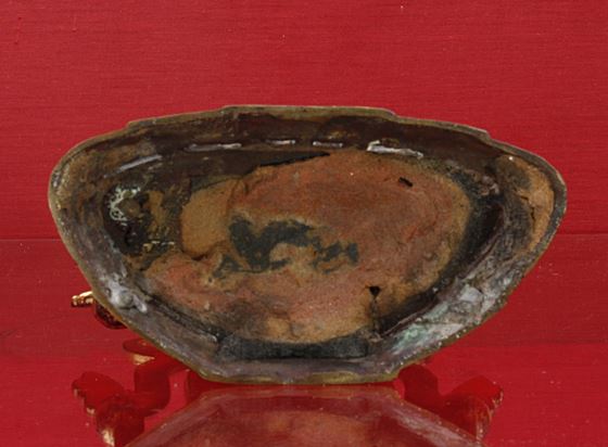 พระบูชายุครัชกาล พิมพ์พระพุทธชินราช ผิวสีนาค หล่อหนา ตามุก ดินไทย พระศกแปะ งดงาม