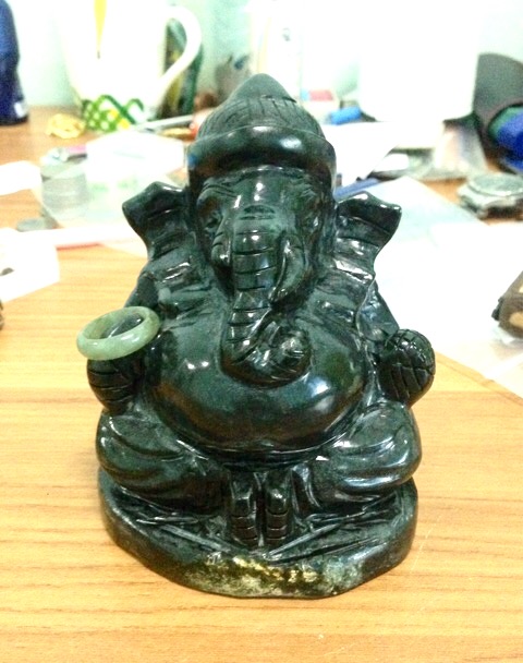 พระพิฆเนศวร์ เนื้อหยก