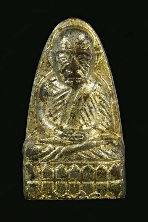 หลวงปู่ทวด หลังหนังสือเล็ก ปี 2508 เปียกทอง กรรมการ