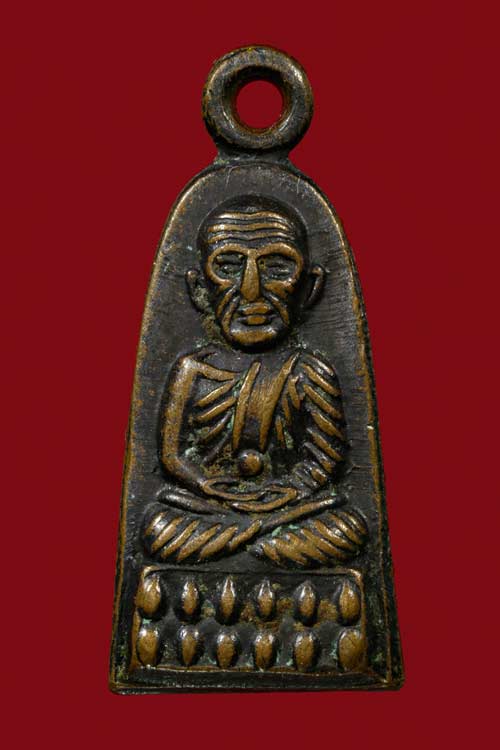 หลวงปู่ทวด พิมพ์ ทะเลซุง  บัวหก องค์วัดช้างให้ ตัวจริง 2508