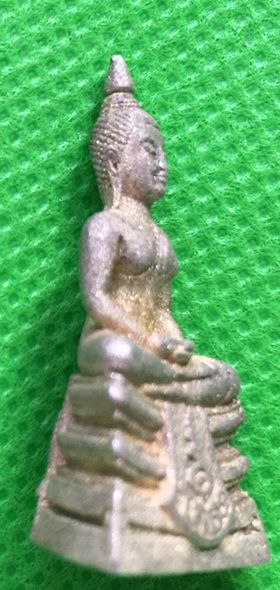 รูปหล่อหลวงพ่อโสธร 80 ปี กรมตำรวจ เนื้อเงินพ่นทราย