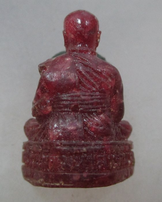 20 บาท รูปเหมือนลอยองค์หลวงพ่อประเสริฐ วัดโนนแพ็ก จ มหาสารคาม เนื้อพลอย