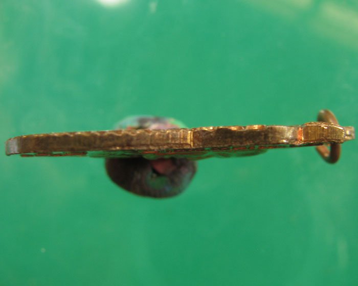 เหรียญเสมา ล.ป.ทวด เลื่อน 49/53 เนื้อทองแดงผิวไฟ