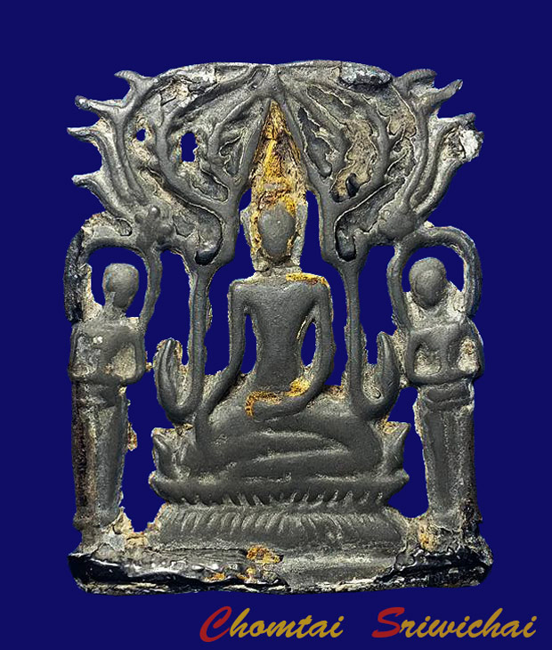 พระปรุหนัง เนื้อชินเงิน กรุวัดพุทไธสวรรค์ อยุธยา