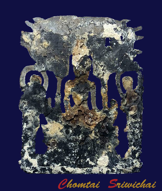 พระปรุหนัง เนื้อชินเงิน กรุวัดพุทไธสวรรค์ อยุธยา