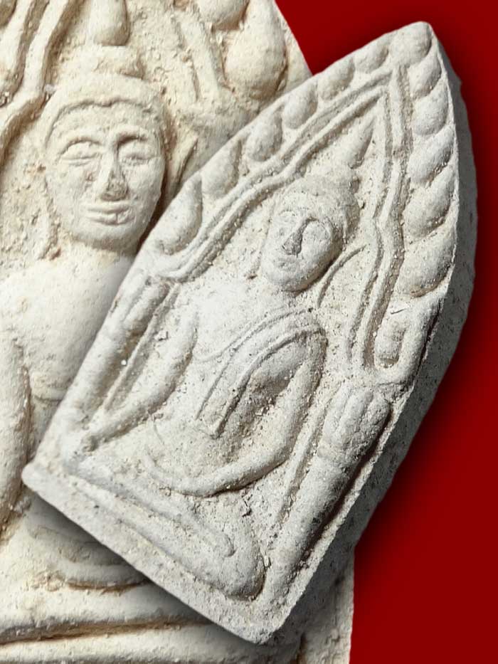 (6) ขุนแผนเนื้อผงรุ่นแรก หลวงปุ่หมุน วัดบ้านจาน ออกวัดป่าหนองหล่ม จ.สระแก้ว ปี 2542