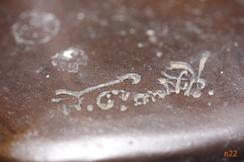 พระบูชารัชกาลที่ 5 วัดนิเวศธรรมประวัติ อยุธยา นสพ.ฐานเศรษฐกิจสร้าง ปี 2535