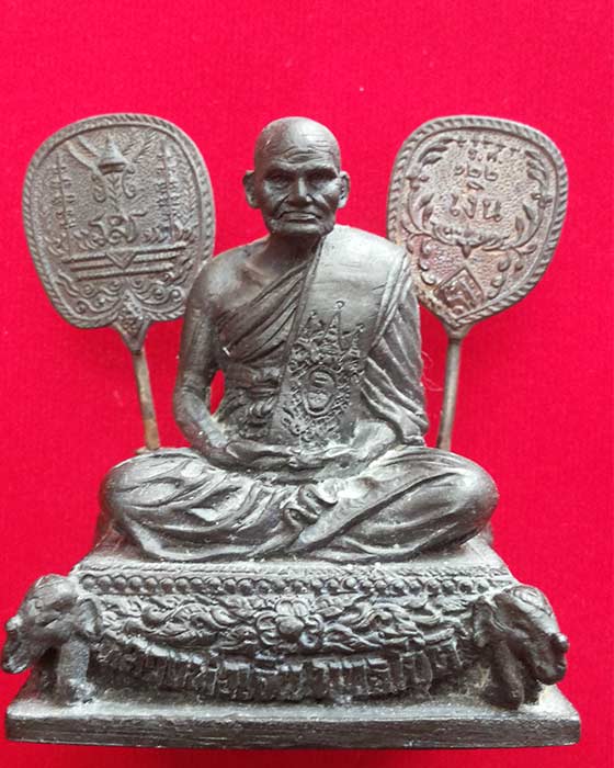 รูปหล่อขนาดบูชาหลวงพ่อเงิน พุทธโชติ รุ่นฉลองสะพาน วัดท้ายน้ำ ปี 31