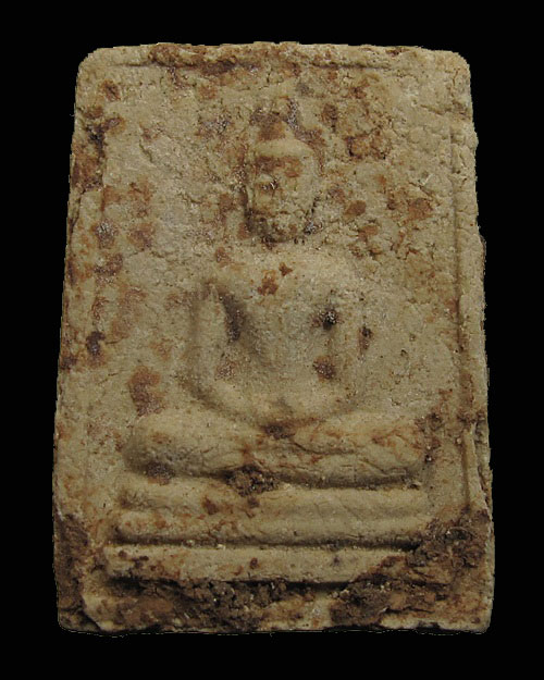 เคาะเดียวครับ - พระผงประจำวัน (พฤหัสบดี) กรุวัดชนะสงคราม ปี 2491 องค์ที่ 3