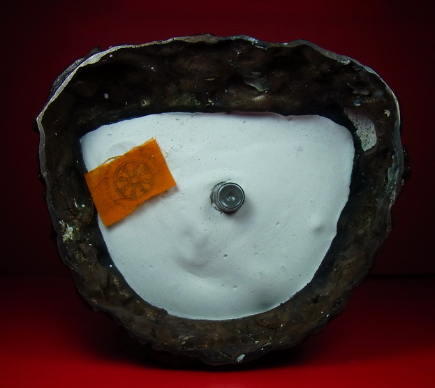 พระรูปเหมือนหล่อบูชา ฐานปูปลา ขนาด 5 นิ้ว หลวงพ่อสาคร วัดหนองกรับ จ.ระยอง