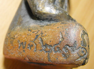 หลวงปู่ใจ  ปี 2471 (สุดยอดหายากเป็นตำนานแล้วครับ)ลุ่มน้ำแม่กลอง