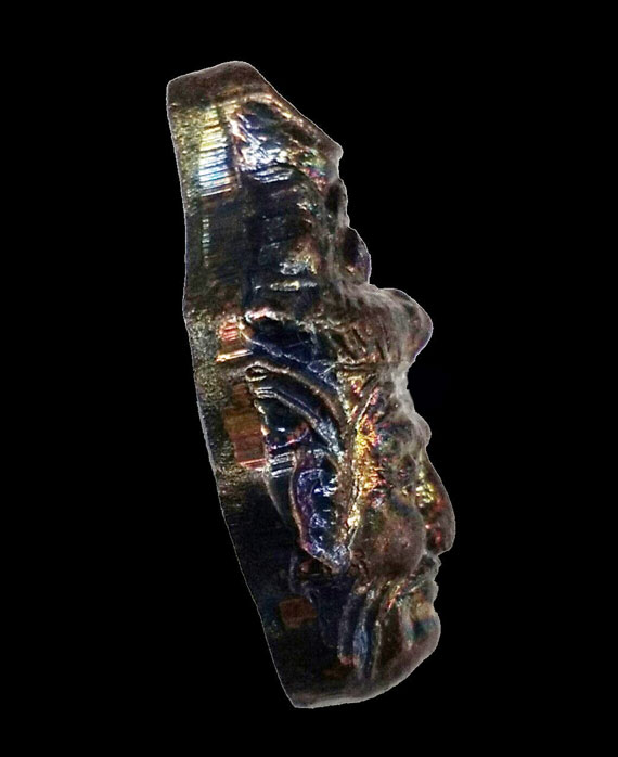 เศียรพ่อครูฤาษี หลวงปู่หมุน ฐิตสีโล รุ่นไหว้ครูบูรพาจารย์ ปี45 สภาพสวยมากๆ ผิวรุ้ง จมูกโด่ง