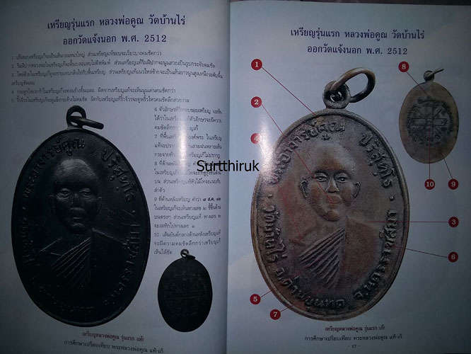 หนังสือ การศึกษาเปรียบเทียบพระ หลวงพ่อคูณ ปริสุทโธ วัดบ้านไร่ แท้- เก๊