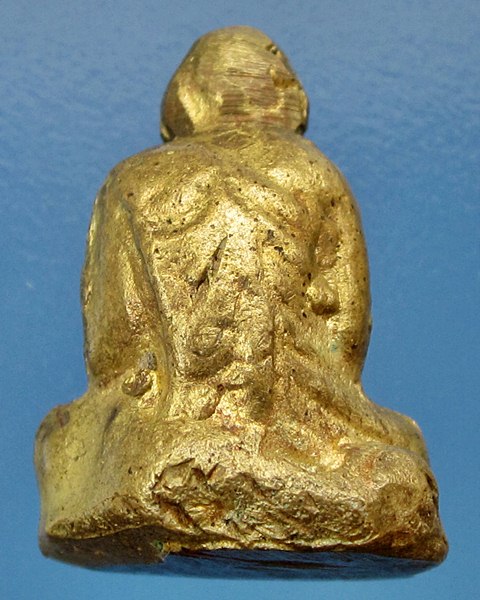 รูปหล่อโบราณหลวงพ่อเขียน รุ่นเถ้าแก่หอเตี๊ยะ(บู้บี้) วัดสำนักขุนเณร จ.พิจิตร