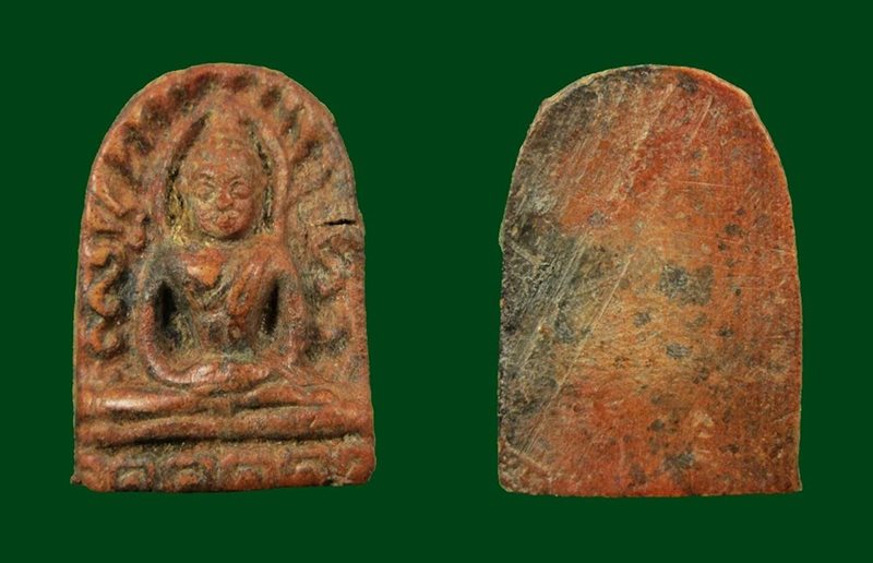 พระซุ้มกอเนื้อดิน 2 องค์ 2