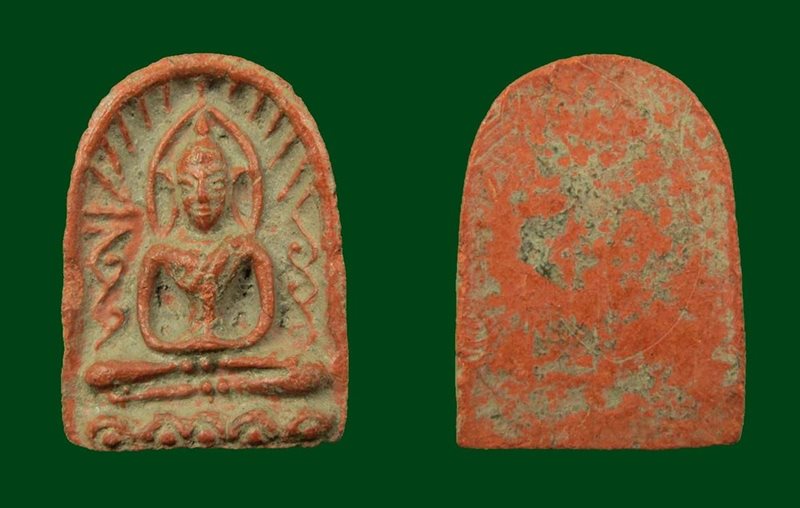 พระซุ้มกอเนื้อดิน 2 องค์ 2