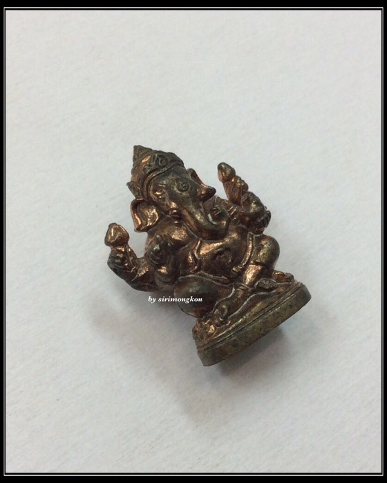 พระพิฆเนศ เฉลิมพระเกียรติ ฉลองสิริราชสมบัติครบ 60ปี รุ่นแรก ม.ศิลปากร เพชรบุรี ปี49 กล่องเดิม 