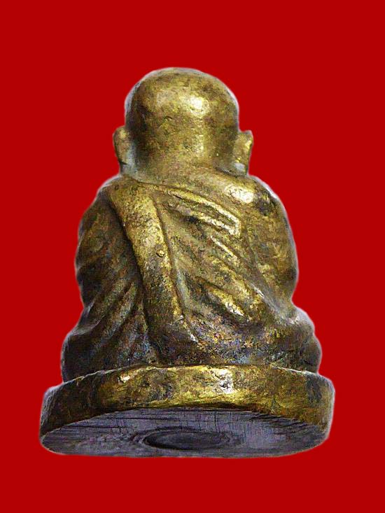 " ช้างคู่ " รูปเหมือนหลวงพ่อเงิน วัดบางคลาน พิมพ์ใหญ่ สวยๆ พร้อมกล่อง 