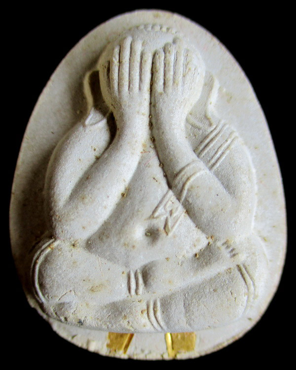 พระปิดตาหลวงปู่โต๊ะ วัดประดู่ฉิมพลี รุ่นเพชรรุ่งโรจน์ ปี ๒๕๓๕ (ฝังตะกรุดทองคำ2)