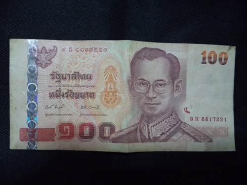 $$เคาะเดียว$$  ธนบัตรที่ระลึกชนิดราคา 100 บาท